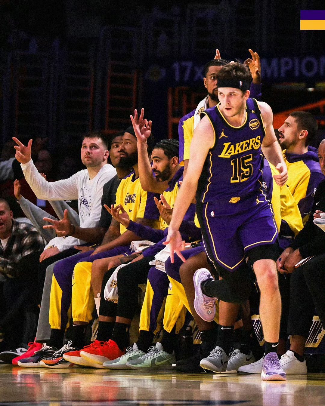 湖人险胜爵士，东契奇统治全场的简单介绍